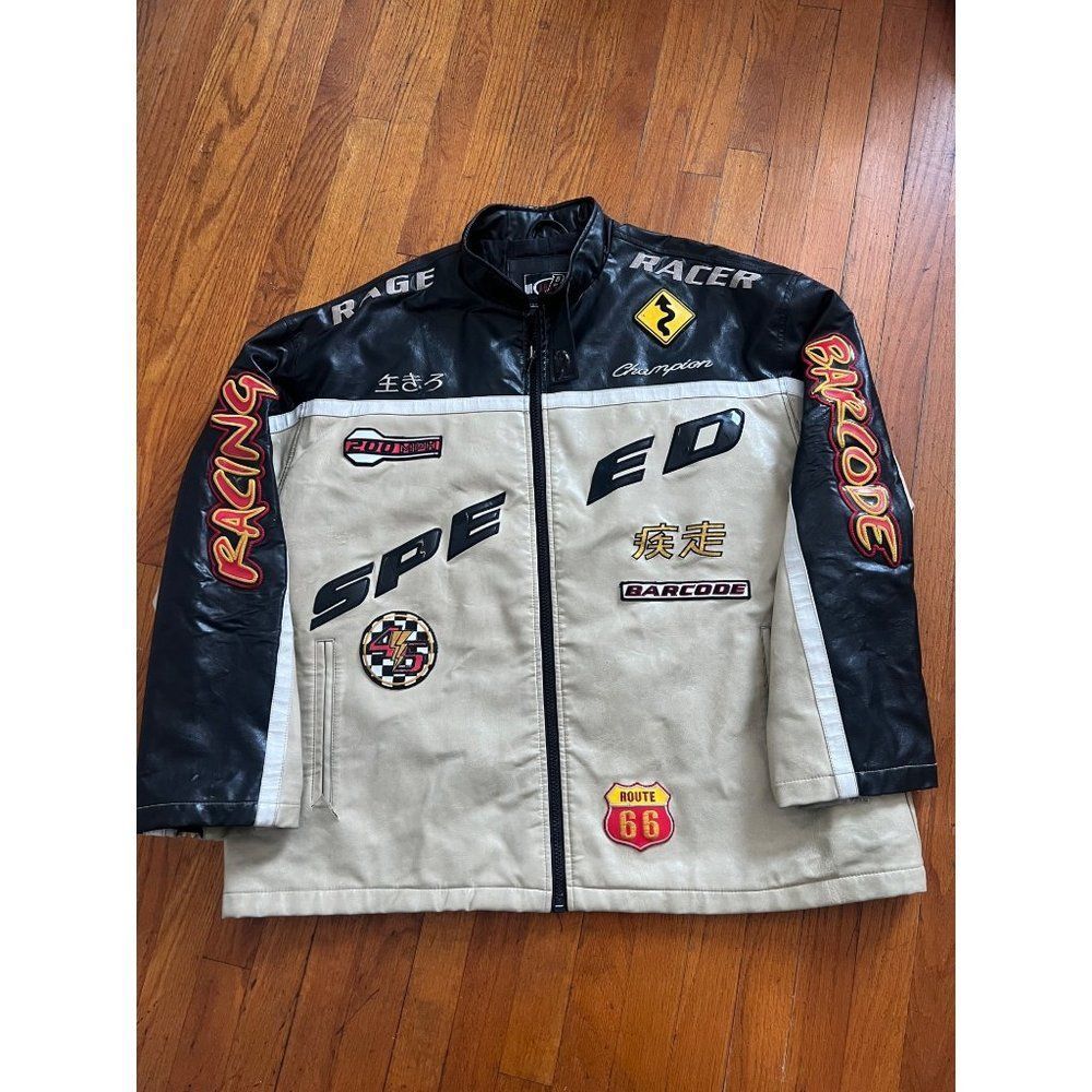 Speed Racer Black and Cream Jacket